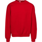 red crewneck