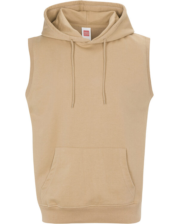 French Terry Sleeveless Pullover Hoodies (3130) 8 Oz Three Layer Sportswear
