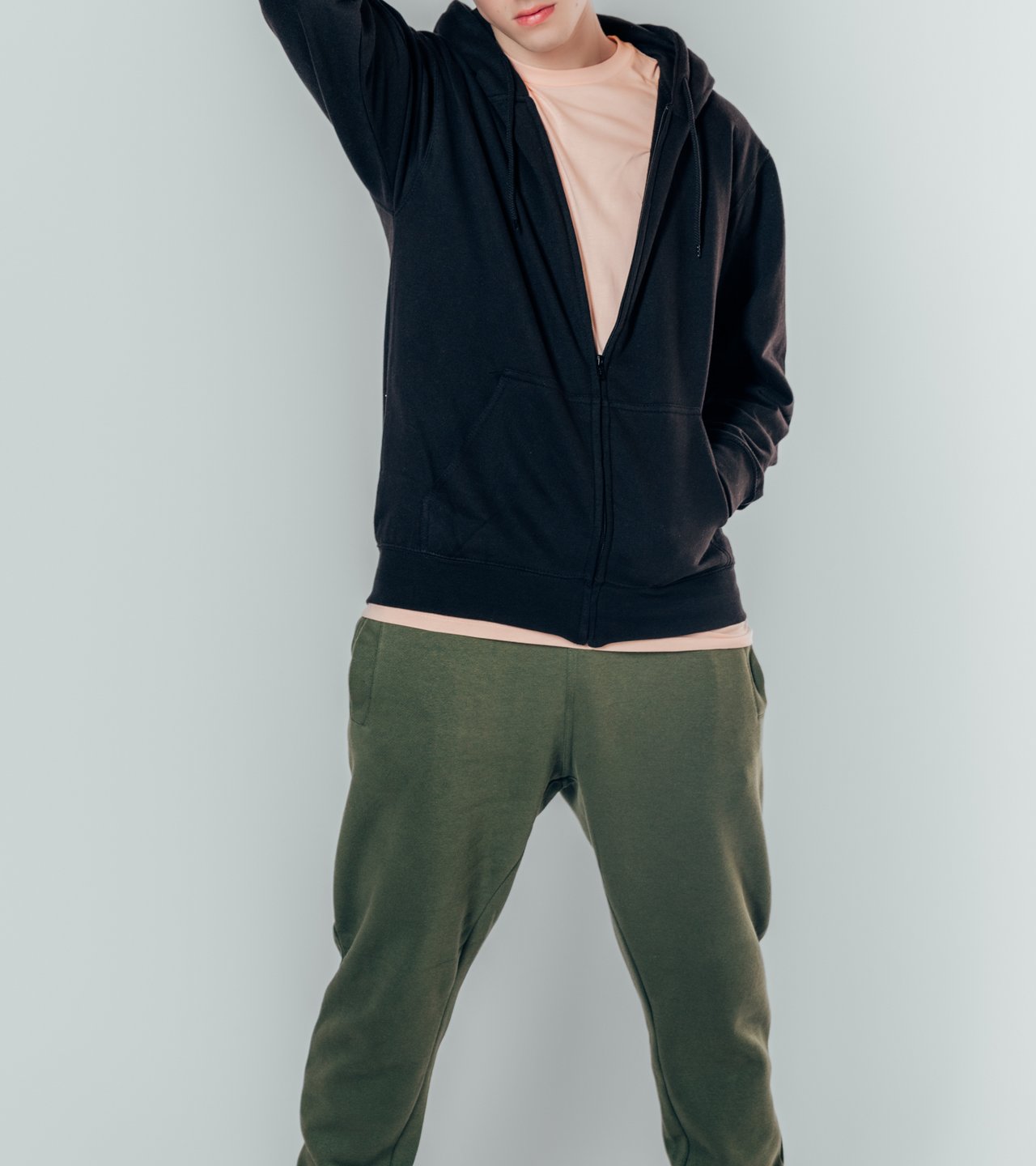 Three Layer wholesale apparel lifestyle photo