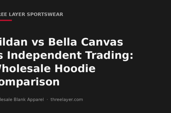 Gildan vs Bella Canvas vs Independent Trading hoodie cover graphic