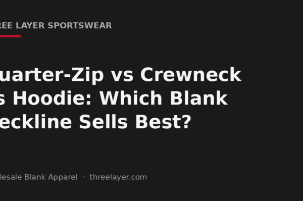 Quarter zip vs crewneck vs hoodie neckline cover graphic