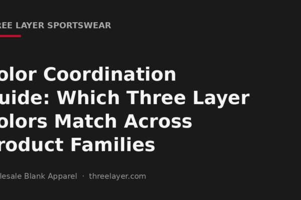 Cover graphic for the Three Layer color coordination guide