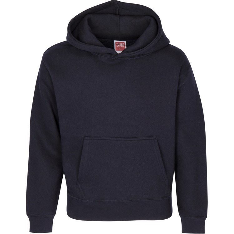 Y300 Youth Pullover Hoodie - Navy