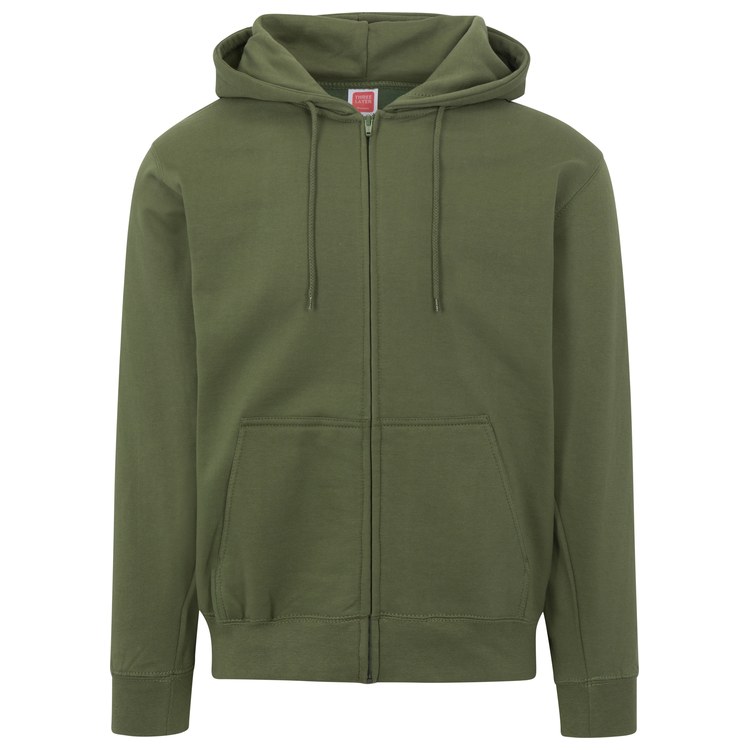 5109 Premium Full Zip Hoodie - Olive
